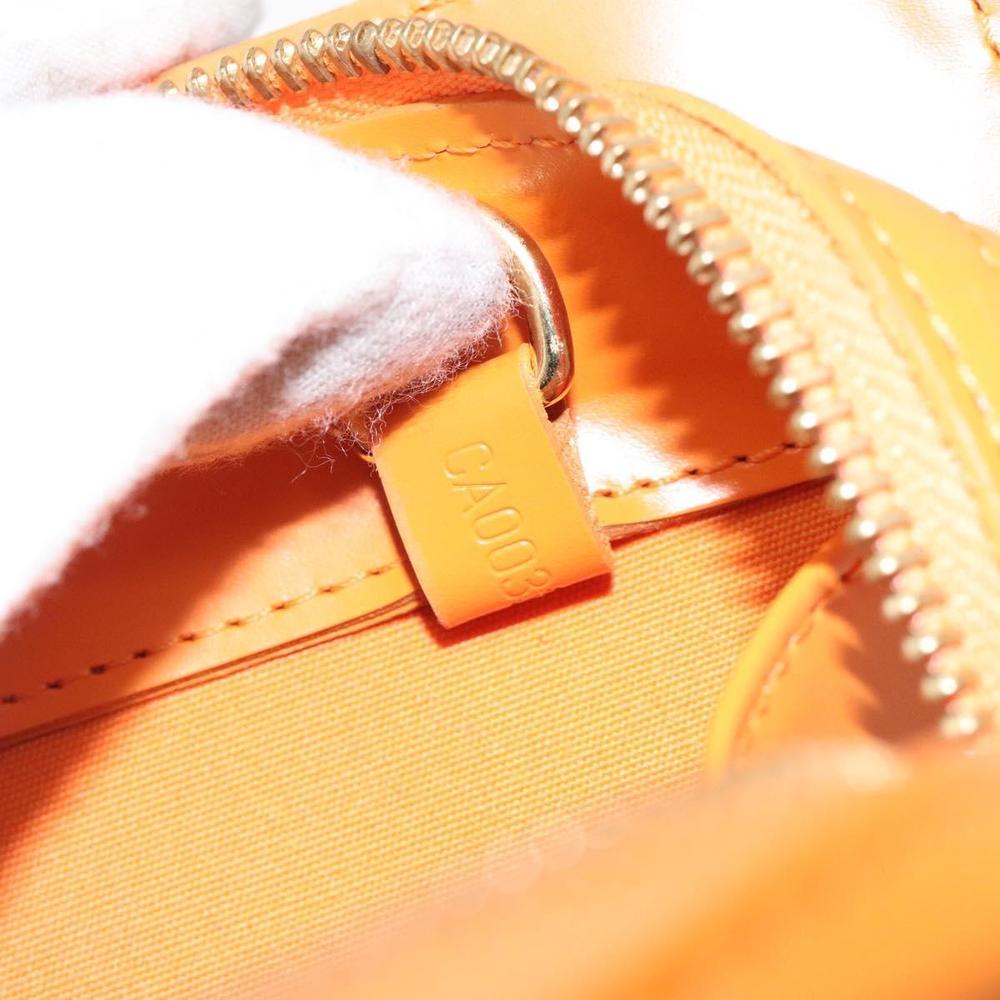 LOUIS VUITTON Epi Croisette PM Tote Bag Orange Mandarin M5249H LV Auth 126209 - Picture 11 of 16